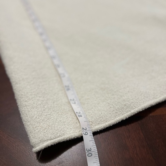 Zara Matching Set Cream Knit Top Skirt 2 Pc Outfit Minimalist Chic Cozy Lounge - Picture 9 of 15